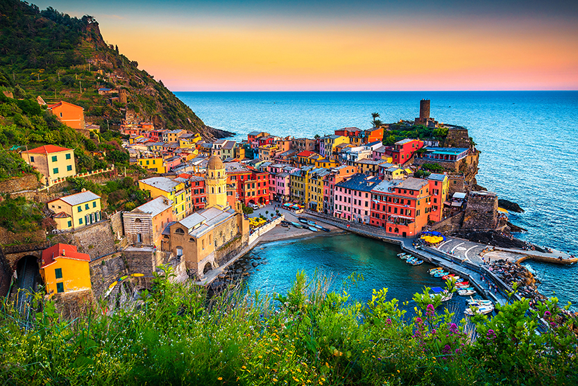 Vandretur til Cinque Terre og Portofino